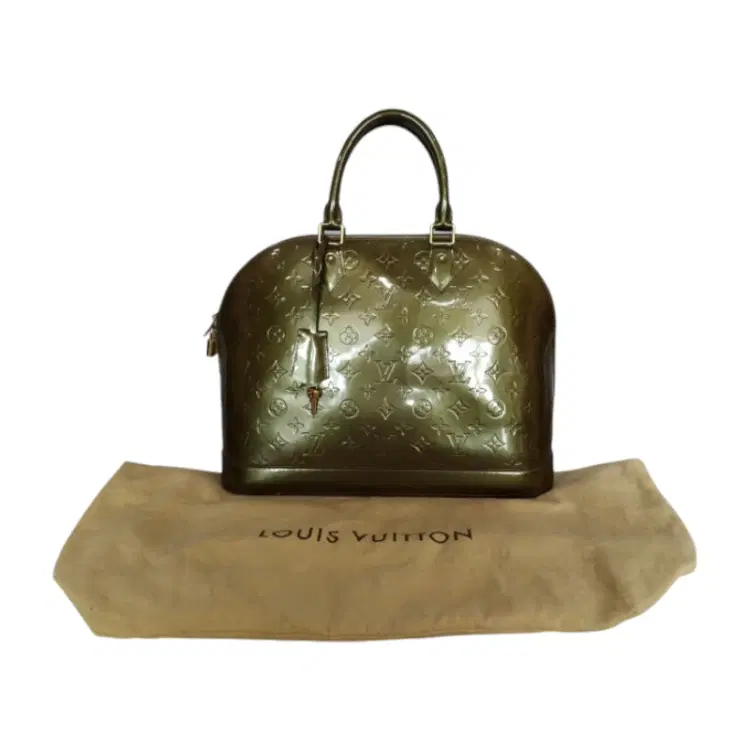 Louis Vuitton Amarante Monogram Vernis Alma GM Bag-Hover-Image
