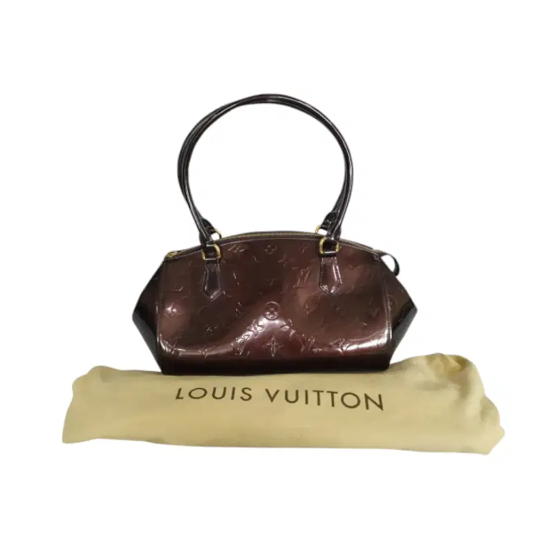 Louis Vuitton Amarante Monogram Vernis Sherwood GM Bag