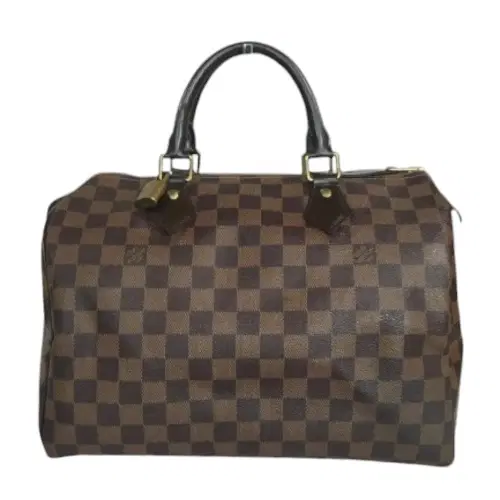 Louis Vuitton Speedy 30 Damier Ebene Canvas Handbag-Hover-Image