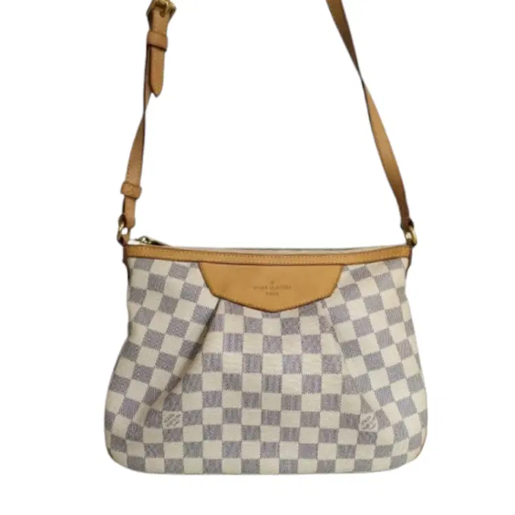 Louis Vuitton Damier Azur Canvas Siracusa Bag-Hover-Image