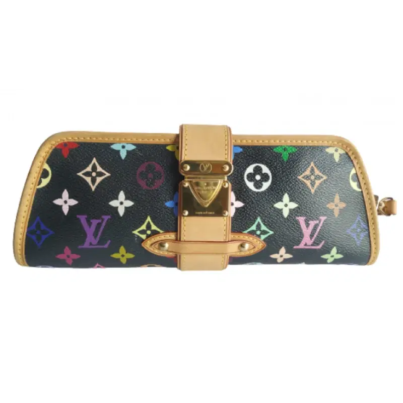 Louis Vuitton Black Monogram Multicolor Shirley Bag
