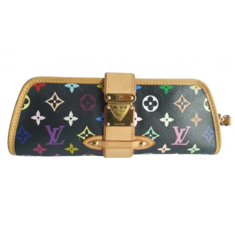 Louis Vuitton Black Monogram Multicolor Shirley Bag-Hover-Image