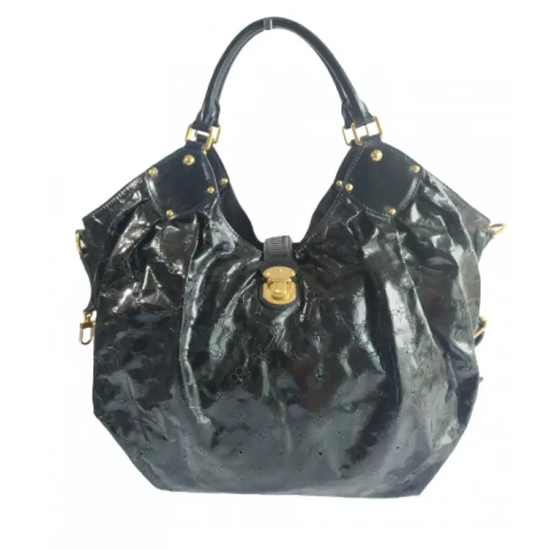 Louis Vuitton Limited Edition Mahina Black Patent Leather Surya XL Louis Vuitton Limited Edition Mahina Black Patent Leather Surya XL