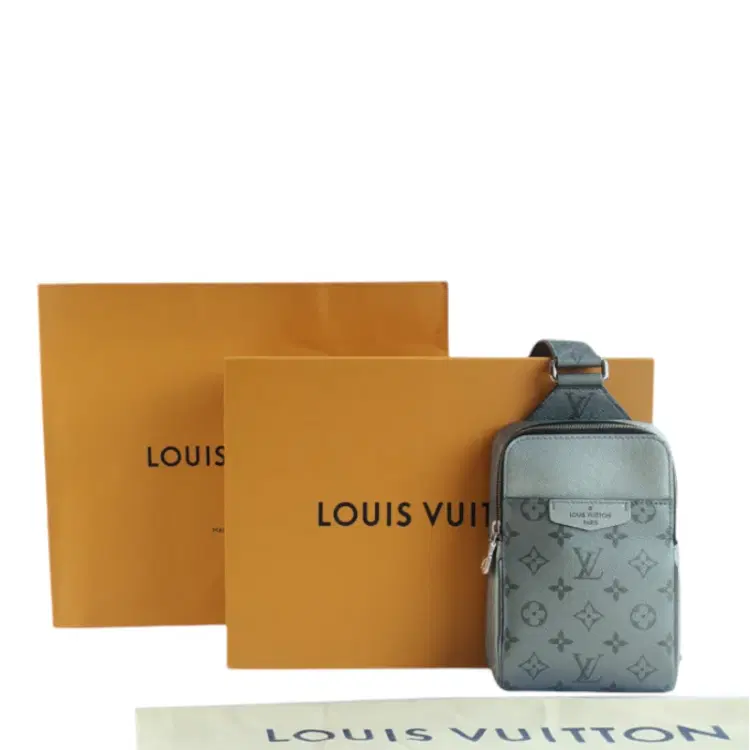 Louis Vuitton Monogram Canvas Gunmetal Gray Outdoor Sling Bag-Hover-Image