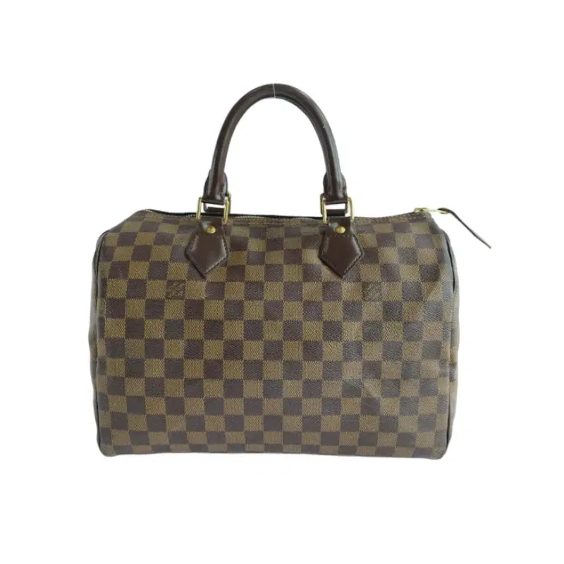 Louis Vuitton Damier Ebene Canvas Speedy 30 Handbag