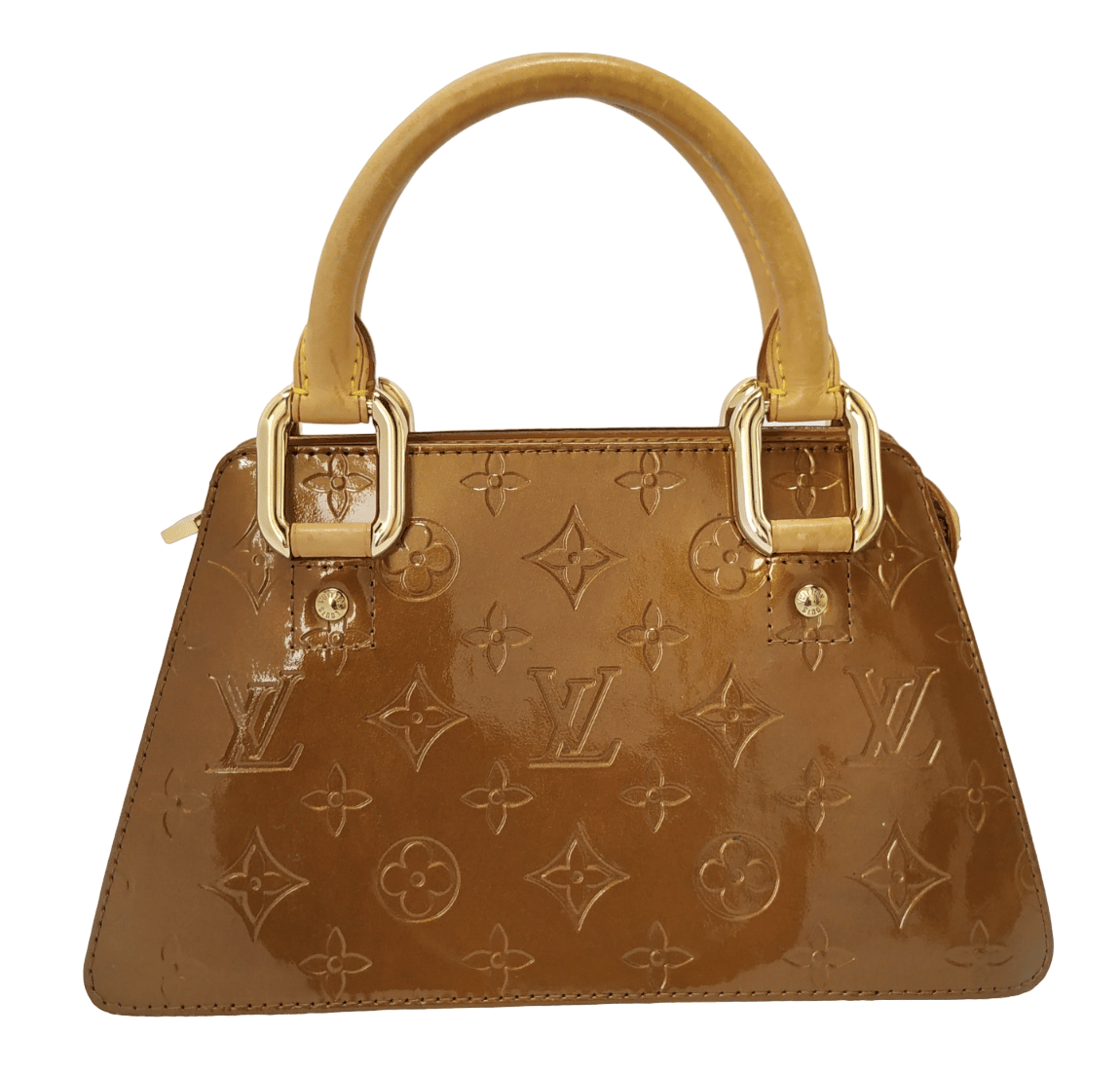 Louis Vuitton Monogram Bronze Vernis Leather Forsyth Bag