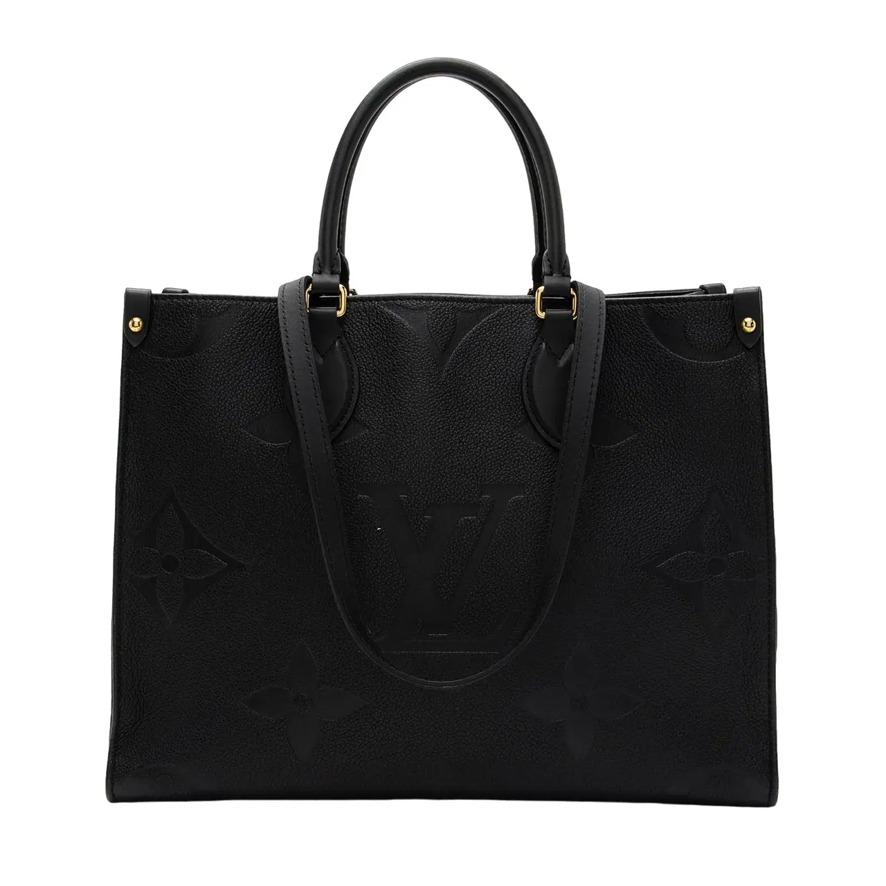 Louis Vuitton Black Monogram Empreinte Onthego MM