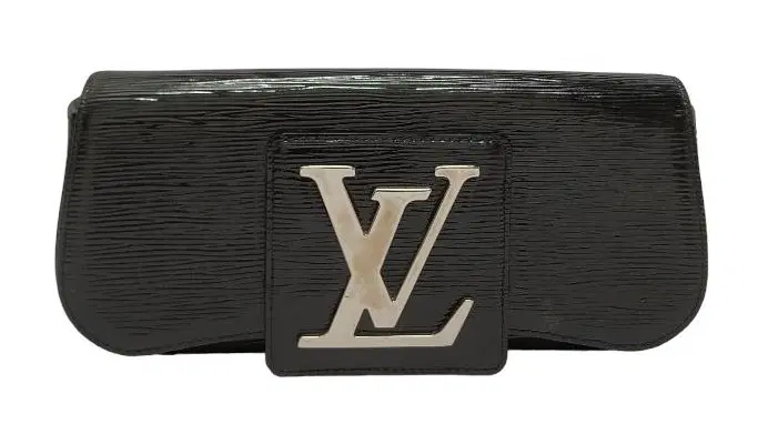 Louis Vuitton Black Electric Epi Leather Sobe Clutch