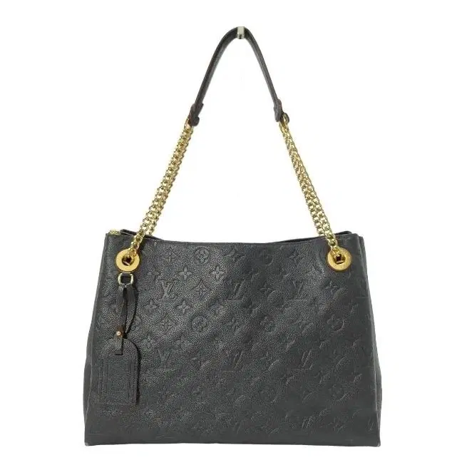 Louis Vuitton Marine Rouge Monogram Empreinte Leather Surene MM Bag