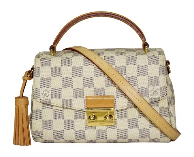 Louis Vuitton Damier Azur Canvas Croisette Shoulder Bag