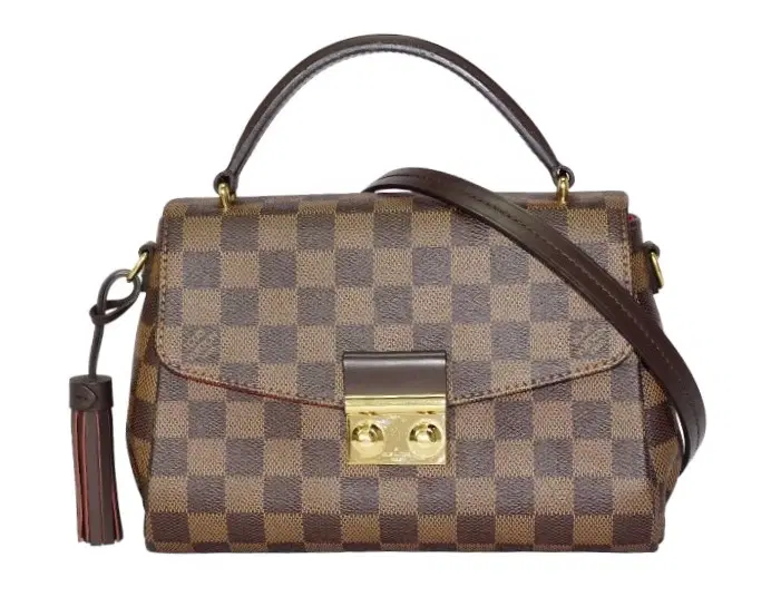 Louis Vuitton Damier Ebene Croisette Shoulder Bag