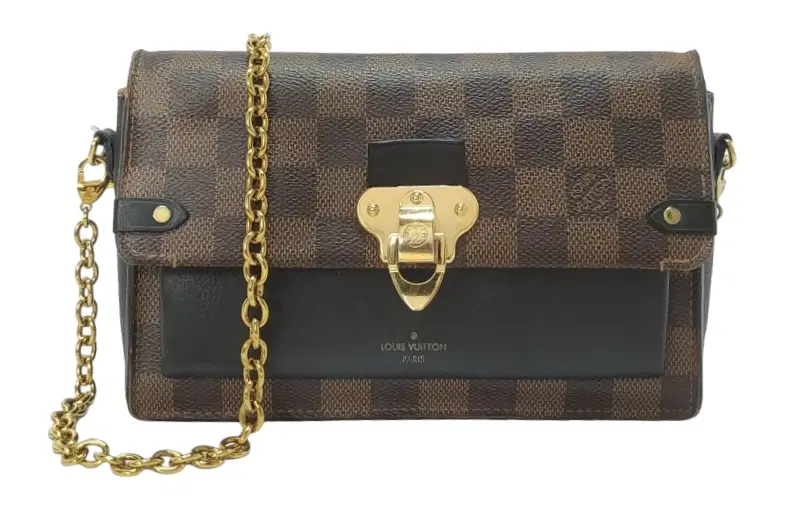 Louis Vuitton Damier Ebene Vavin Wallet On Chain
