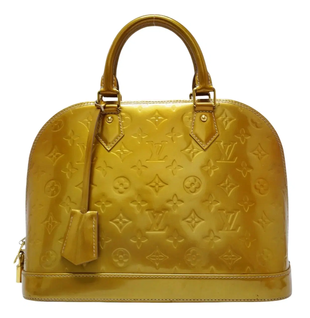 Louis Vuitton Monogram Vernis Alma PM Satchel