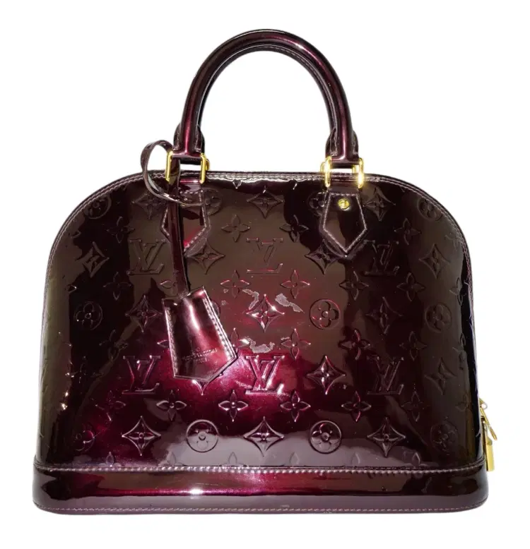Louis Vuitton Vernis Amarante Patent Leather PM Handbag-Hover-Image