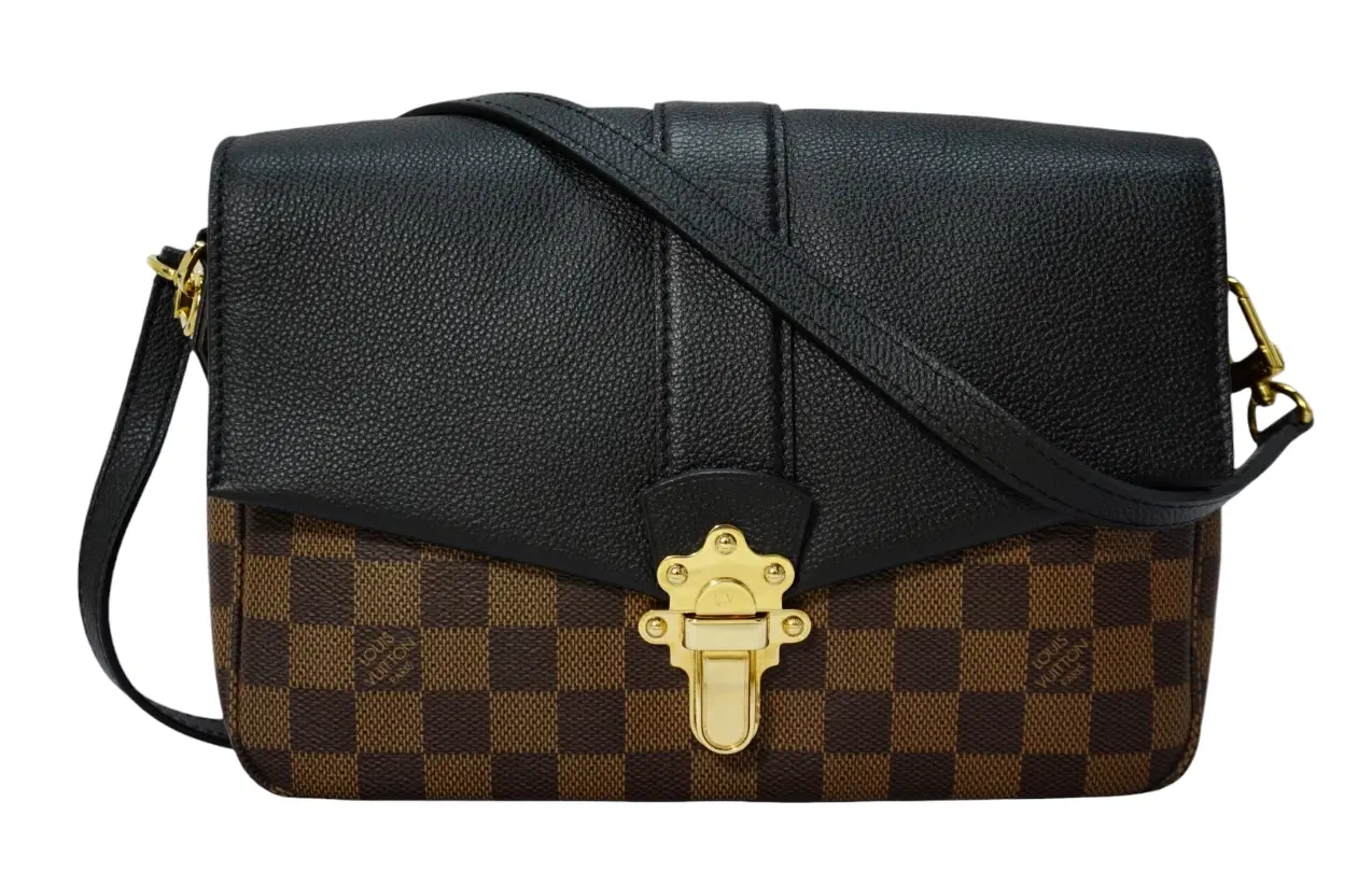 Louis Vuitton Damier Ebene Clapton Shoulder Bag