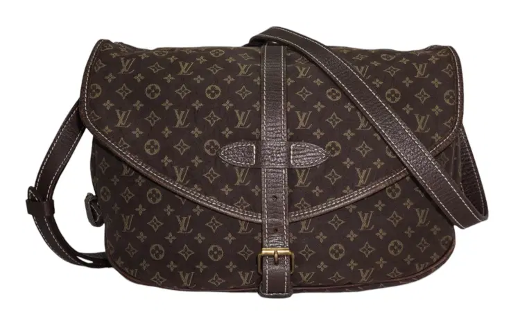 Louis Vuitton Monogram Idylle Saumur Brown Shoulder Bag-Hover-Image