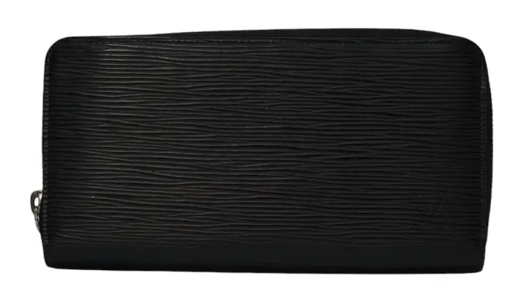 Louis Vuitton Black Noir Epi Leather Long Wallet-Hover-Image