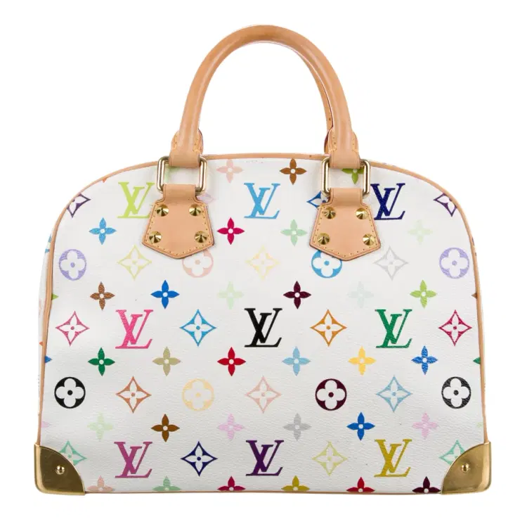 Louis Vuitton Monogram Multicolor Trouville White-Hover-Image
