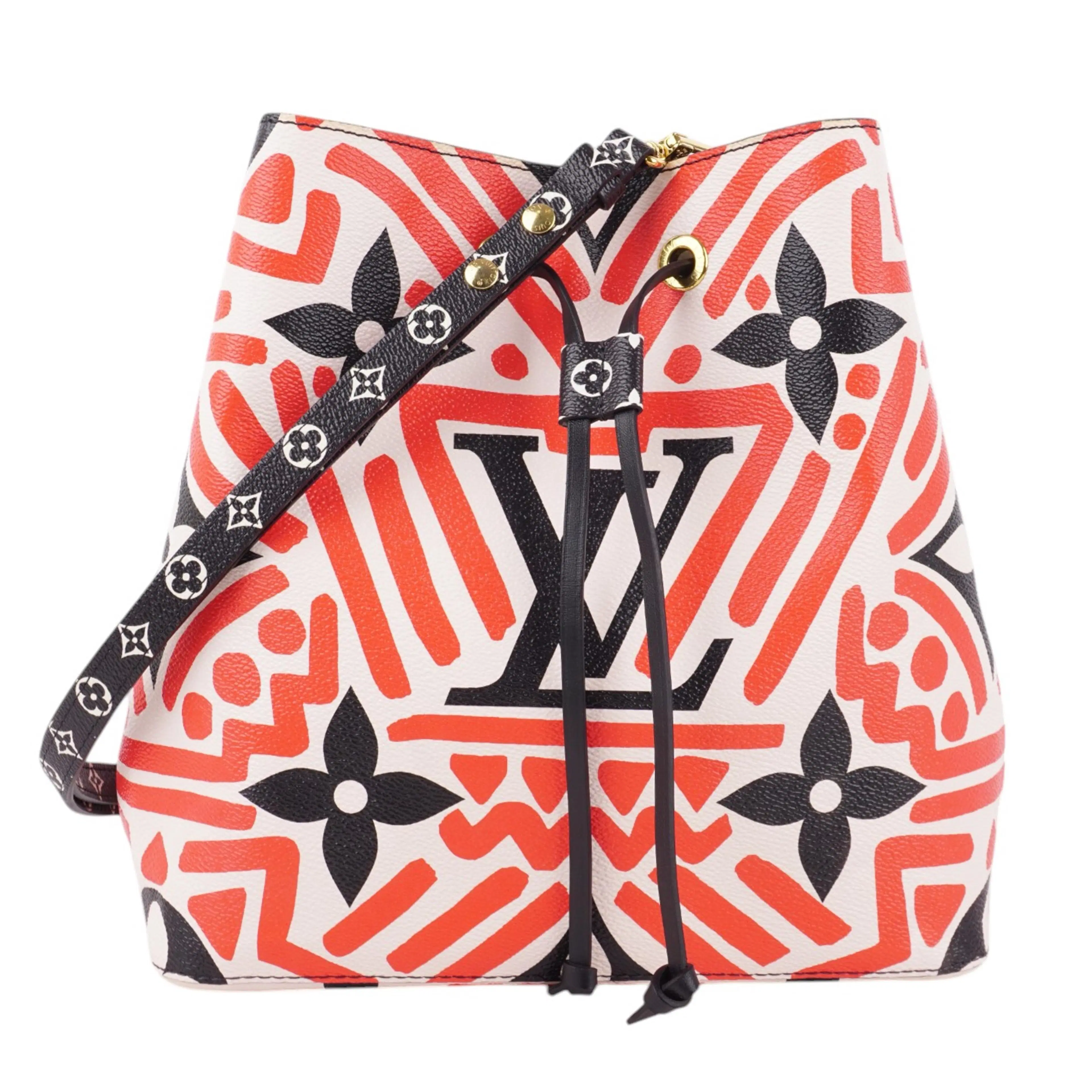 Louis Vuitton NeoNoe Handbag Limited Edition Crafty Monogram Giant MM