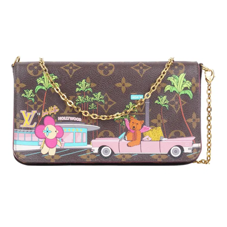 Louis Vuitton Monogram Canvas Limited Edition Felicie Pochette Bag-Hover-Image
