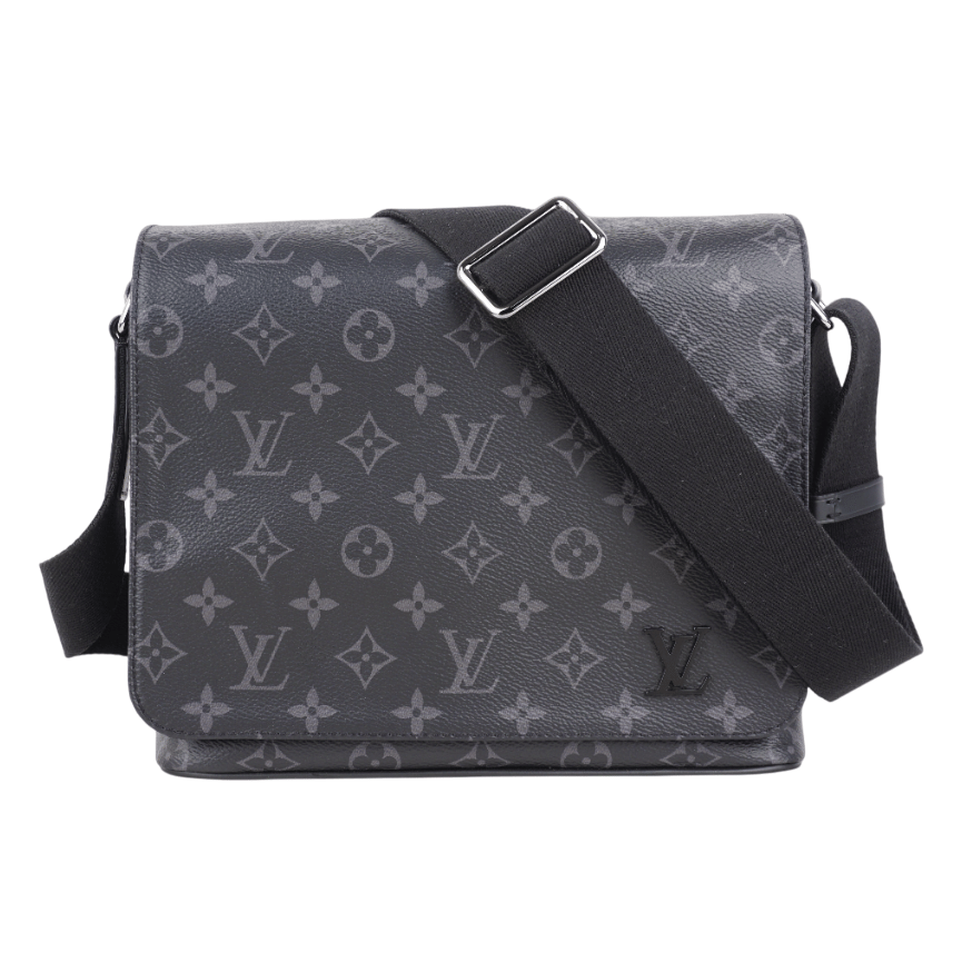 Louis Vuitton Monogram Eclipse District PM Messenger Bag