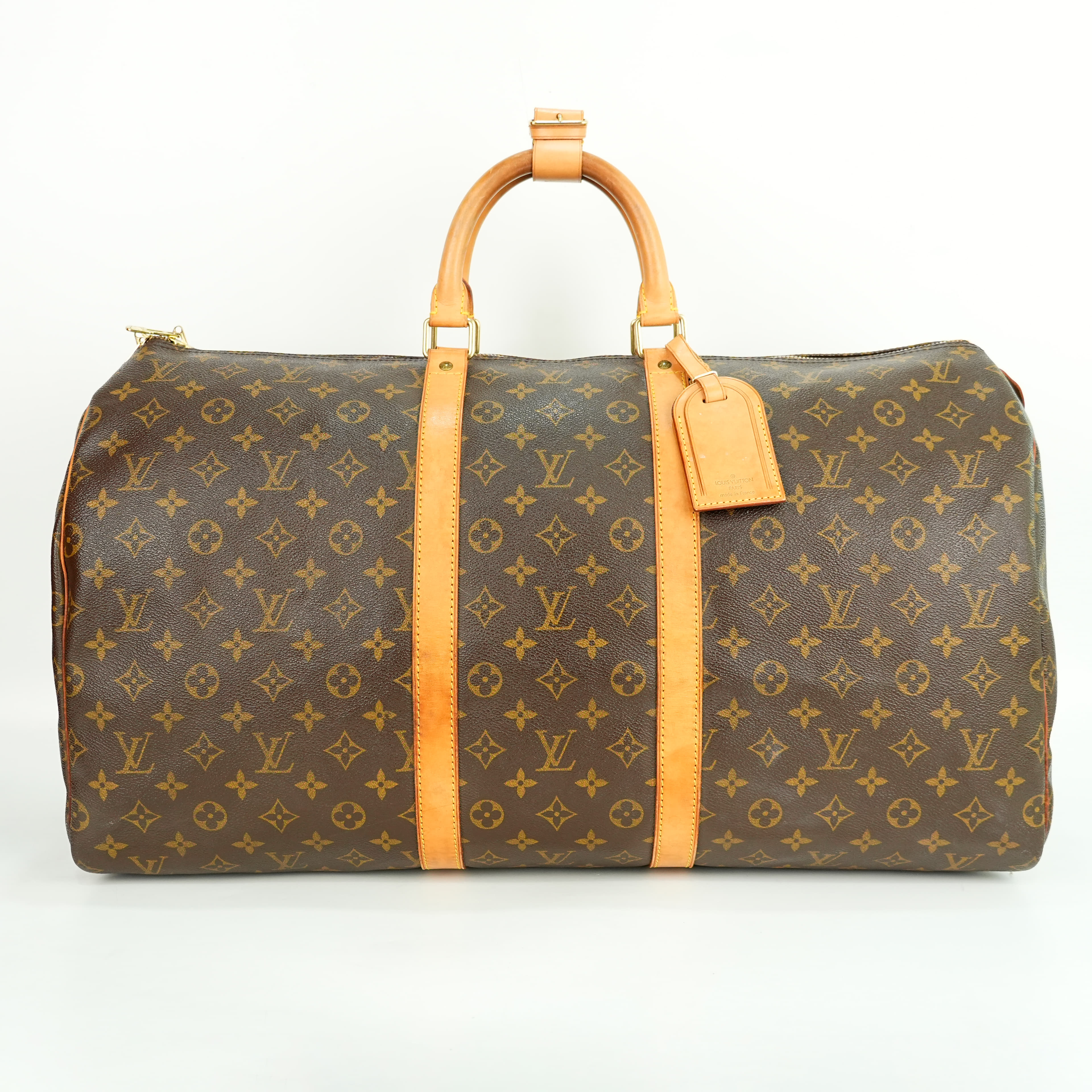 Louis Vuitton Boston Bag Monogram Keepall 50