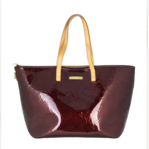 Louis Vuitton Amarante Vernis Monogram Bellevue Tote Bag