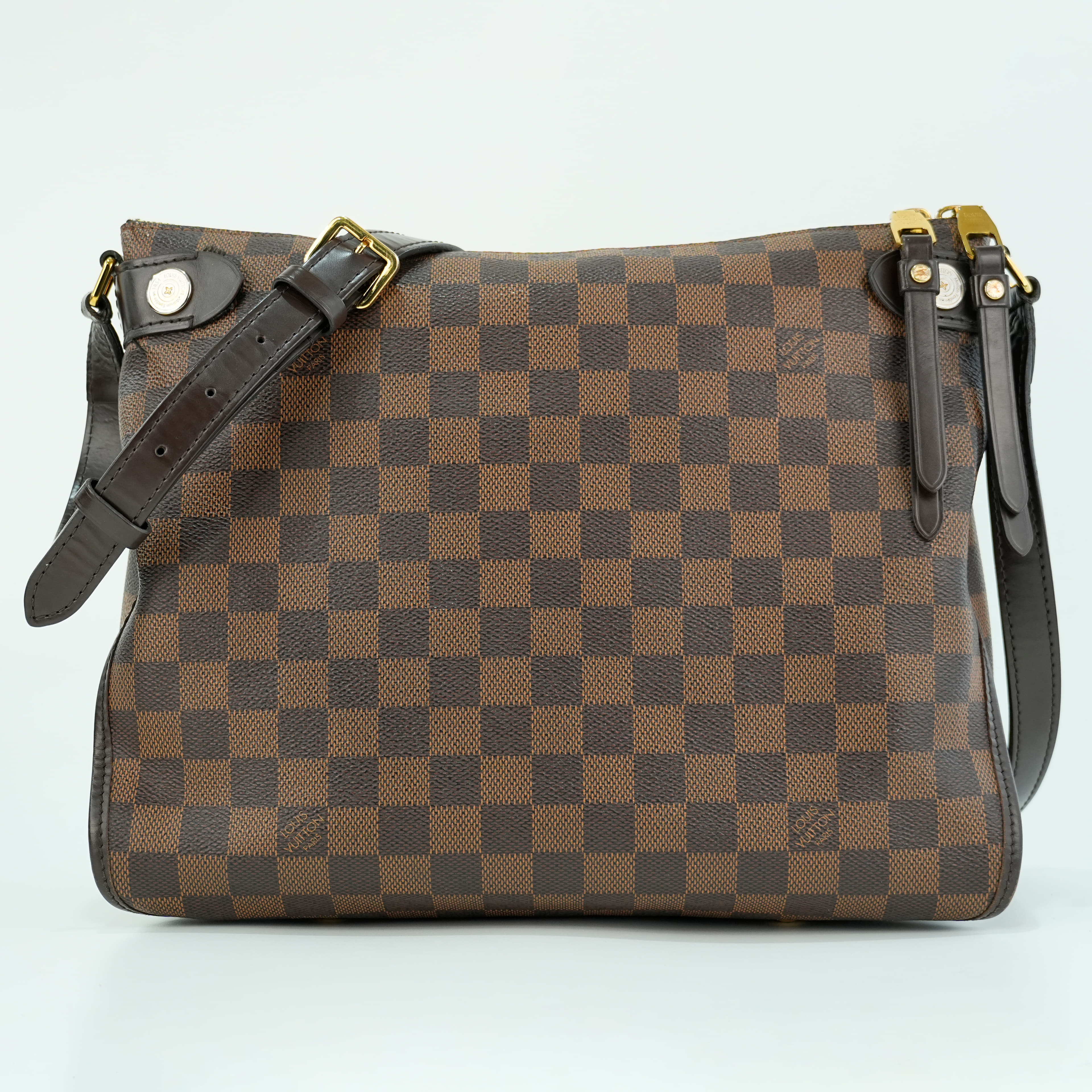 Louis Vuitton Duomo Messenger Bag in Damier Ebene canvas 