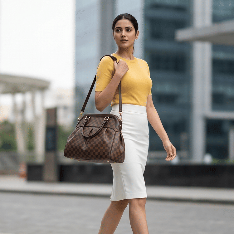 Louis Vuitton Trevi bag in Damier Ebene canvas-Hover-Image