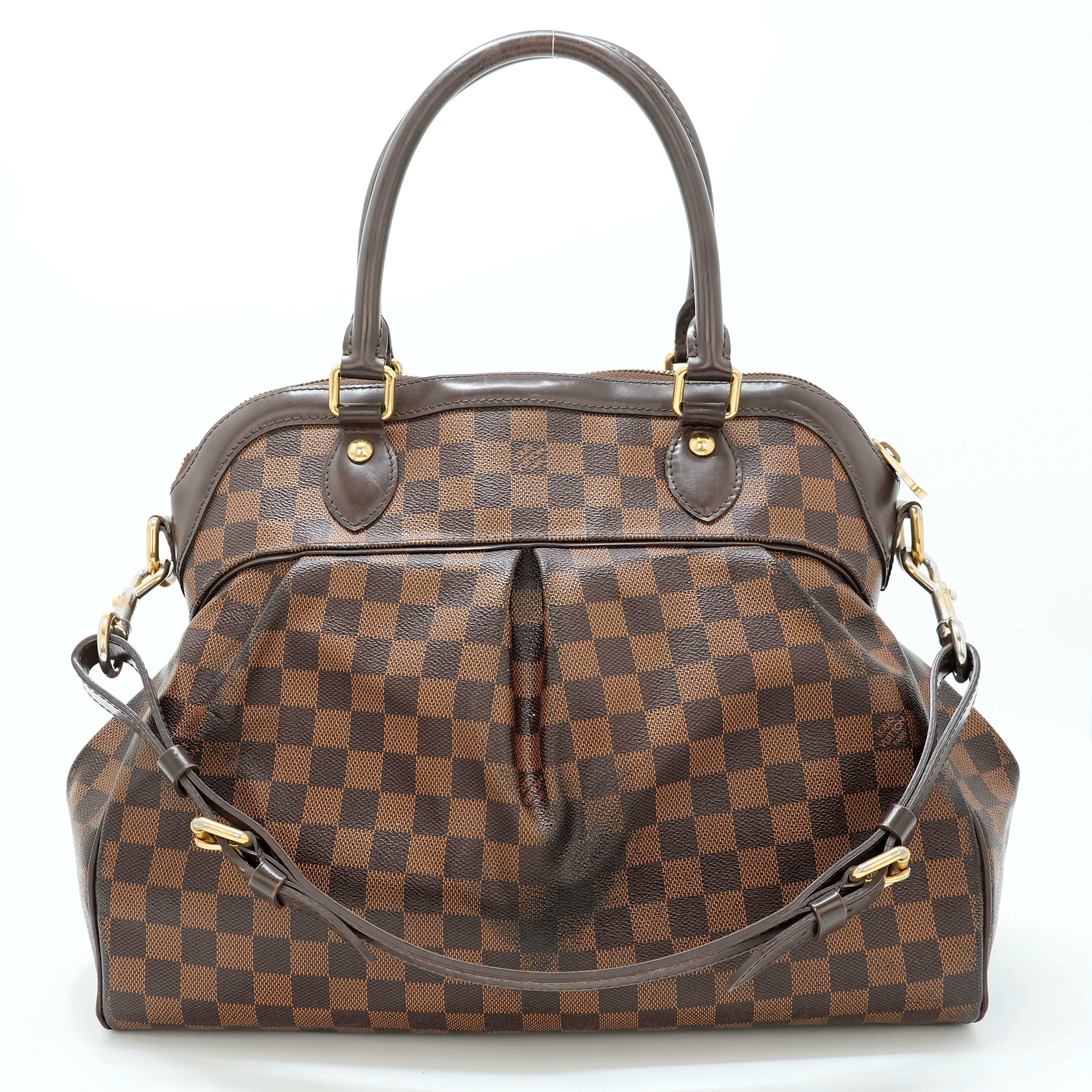 Louis Vuitton Trevi bag in Damier Ebene canvas