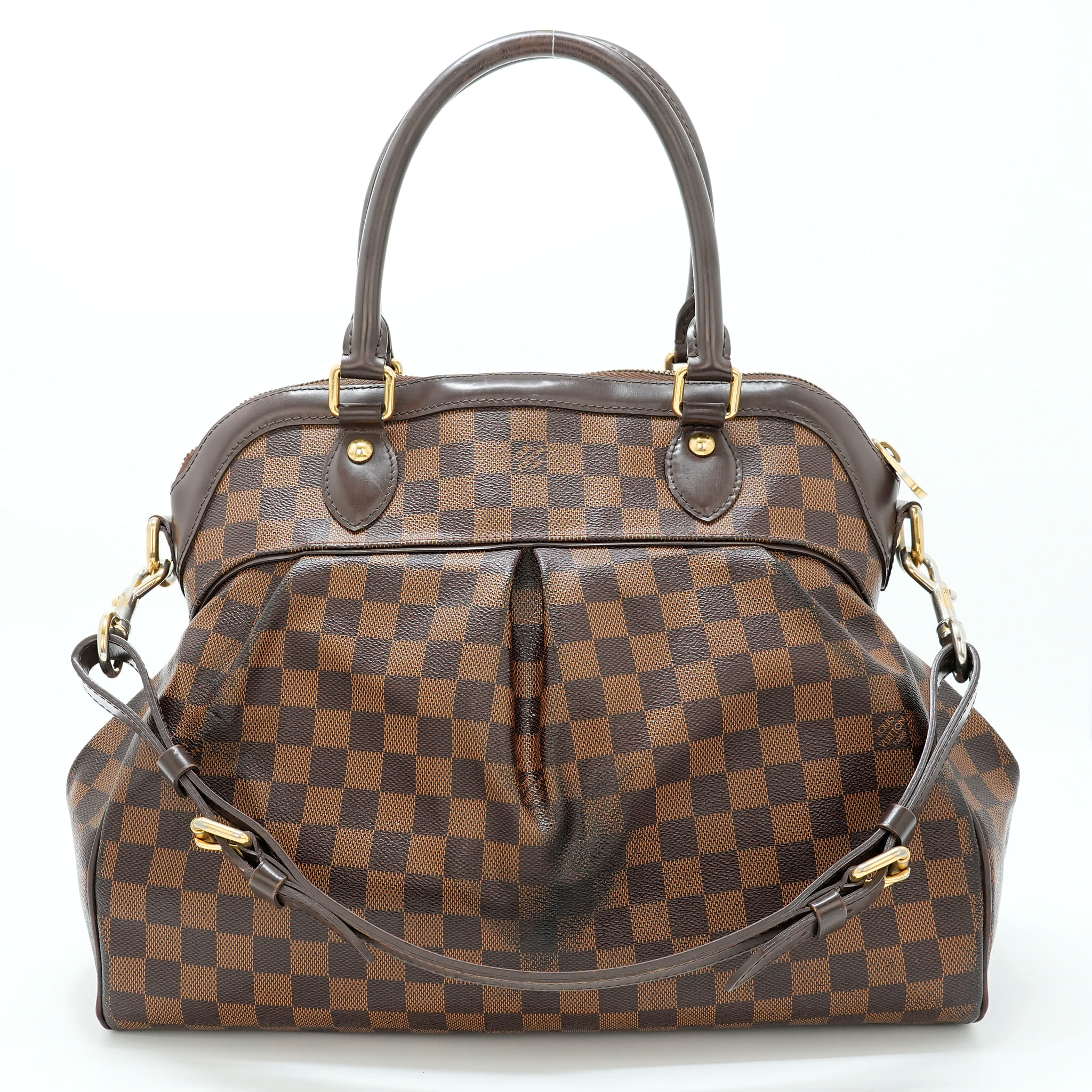 Louis Vuitton Trevi bag in Damier Ebene canvas