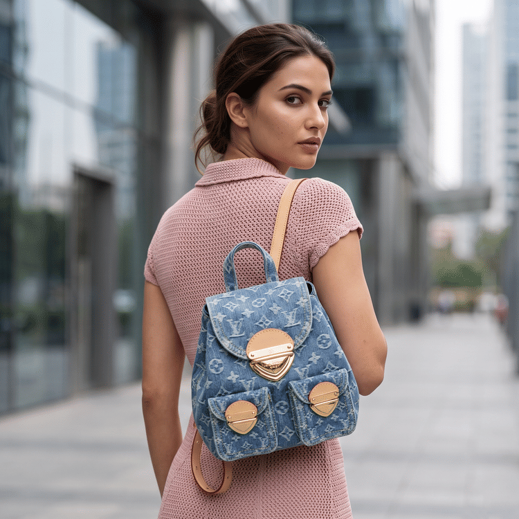 Louis Vuitton Venice Backpack Monogram Denim-Hover-Image