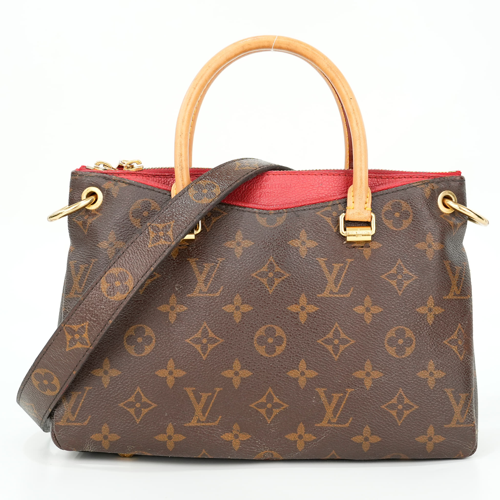 Louis Vuitton Monogram Pallas MM Cherry Bag