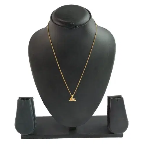 Louis Vuitton V Volt One Pendant Gold and Diamond Necklace-Hover-Image