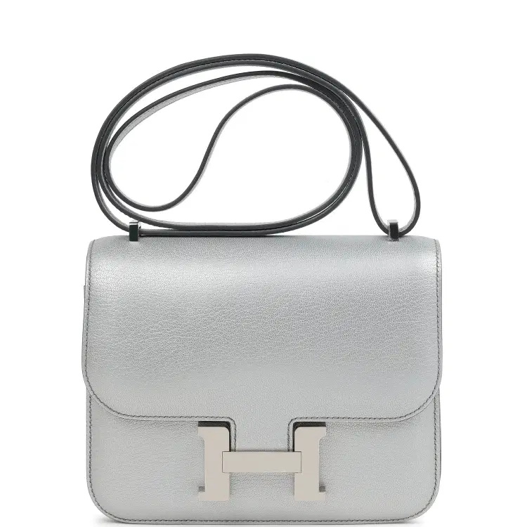Hermes Constance 18 Argent Chevre Chamkilight Palladium Hardware-Hover-Image