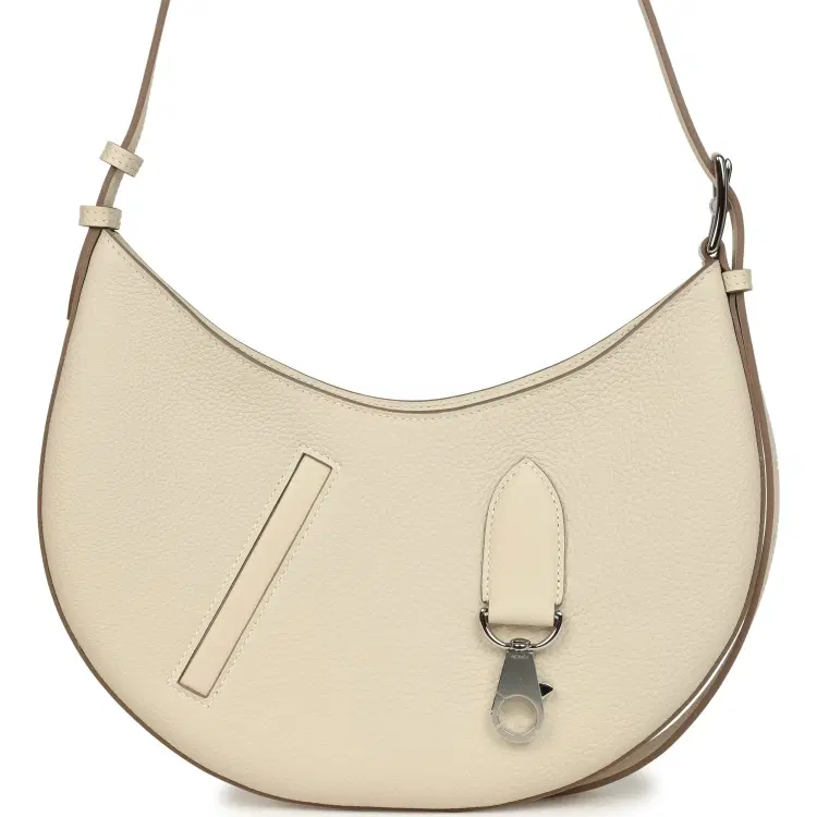 Hermes P'tit Arcon Bag Craie Togo and Swift Palladium Hardware-Hover-Image
