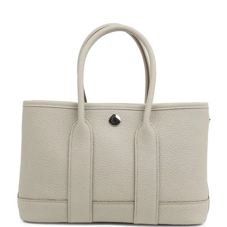 Hermes Garden Party Neo 23 Beton Negonda Palladium Hardware-Hover-Image