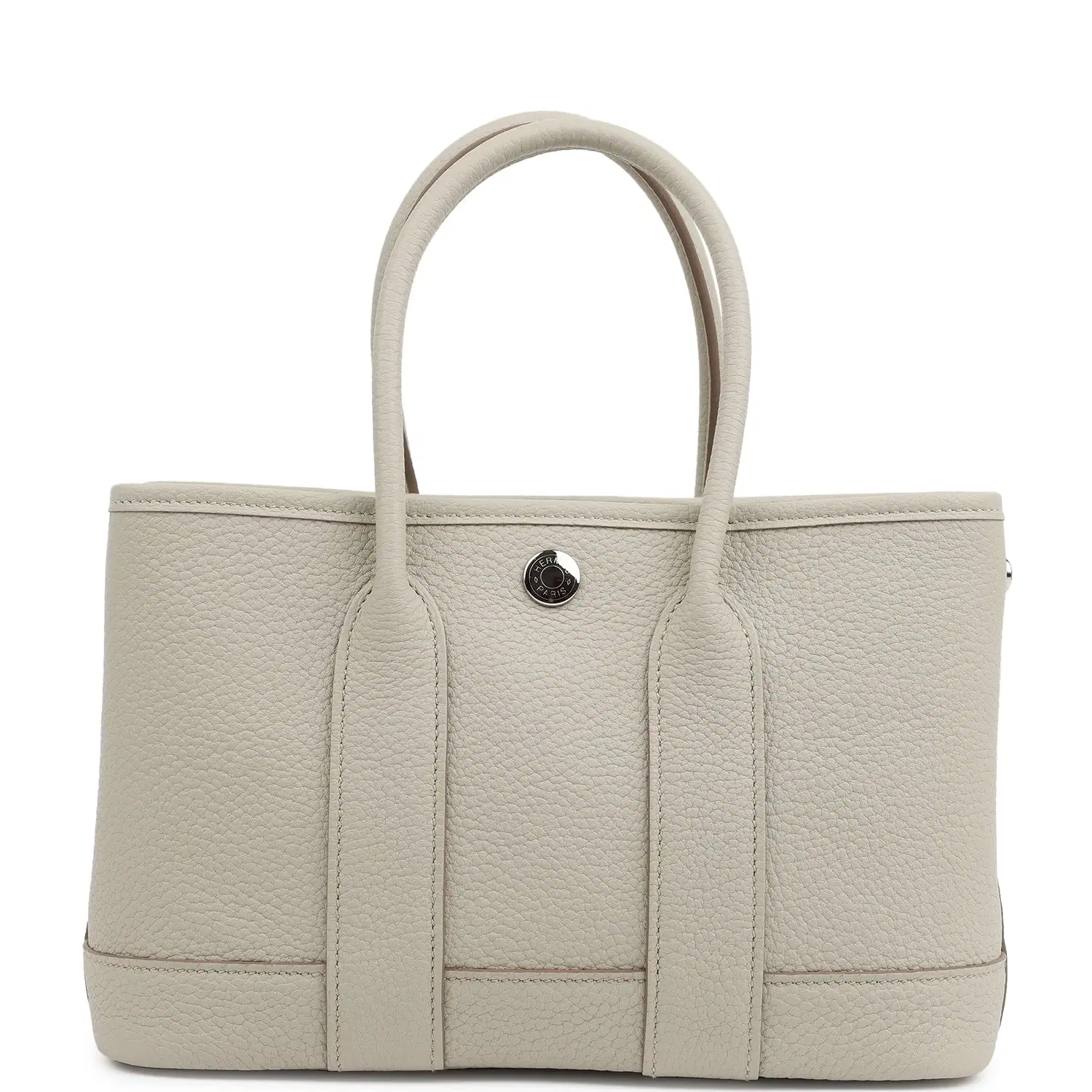 Hermes Garden Party Neo 23 Beton Negonda Palladium Hardware