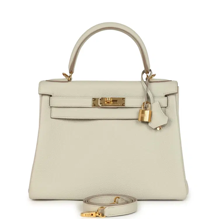 Hermes Kelly Retourne 28 Beton Togo Gold Hardware-Hover-Image