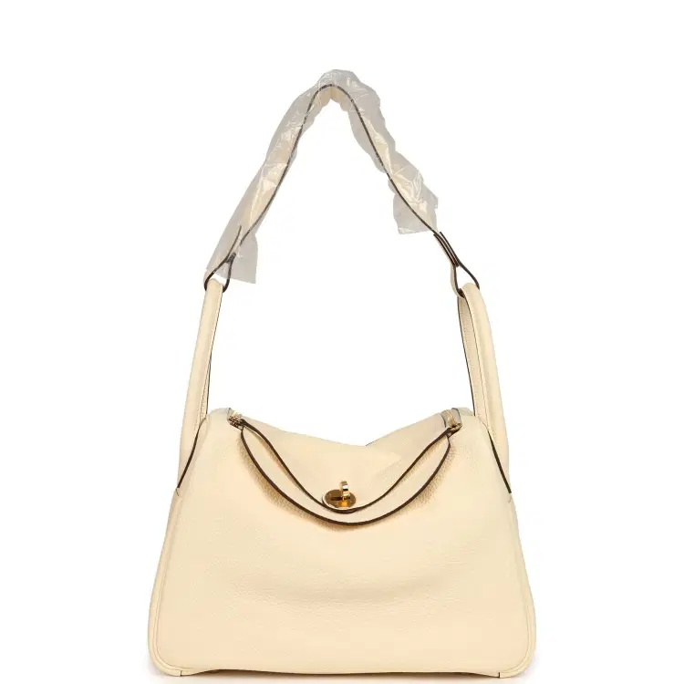 Hermes Lindy 30 Nata Clemence Gold Hardware-Hover-Image
