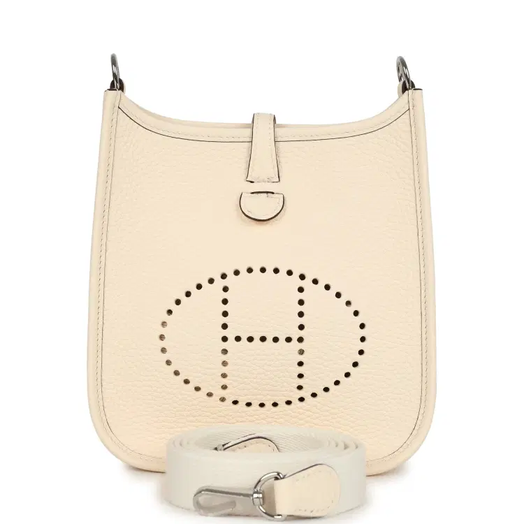 Hermes Evelyne TPM Nata Clemence Palladium Hardware-Hover-Image