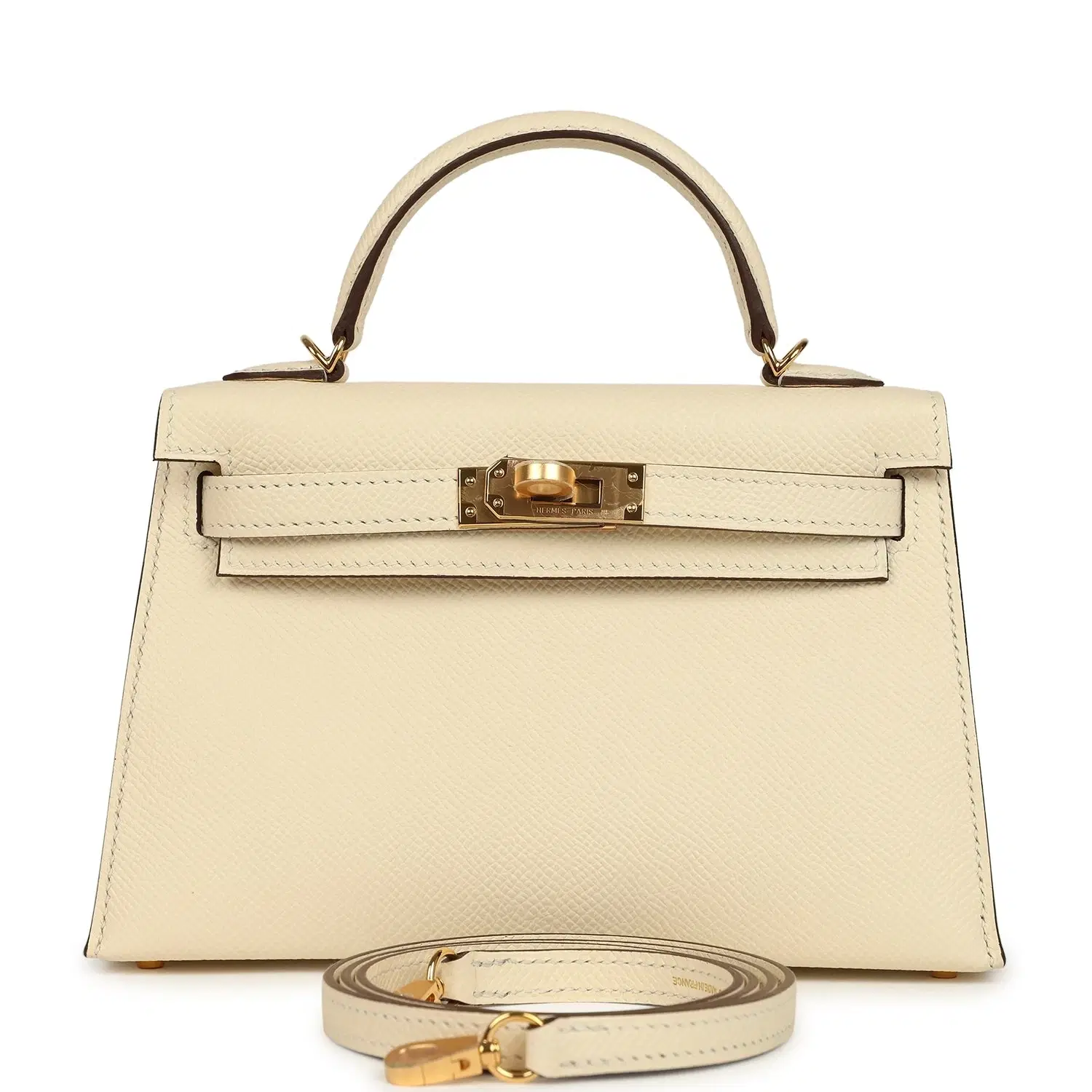 Hermes Kelly Sellier 20 Nata Epsom Gold Hardware