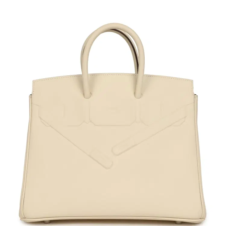 Hermes Birkin Shadow 25 Nata Swift Palladium Hardware-Hover-Image