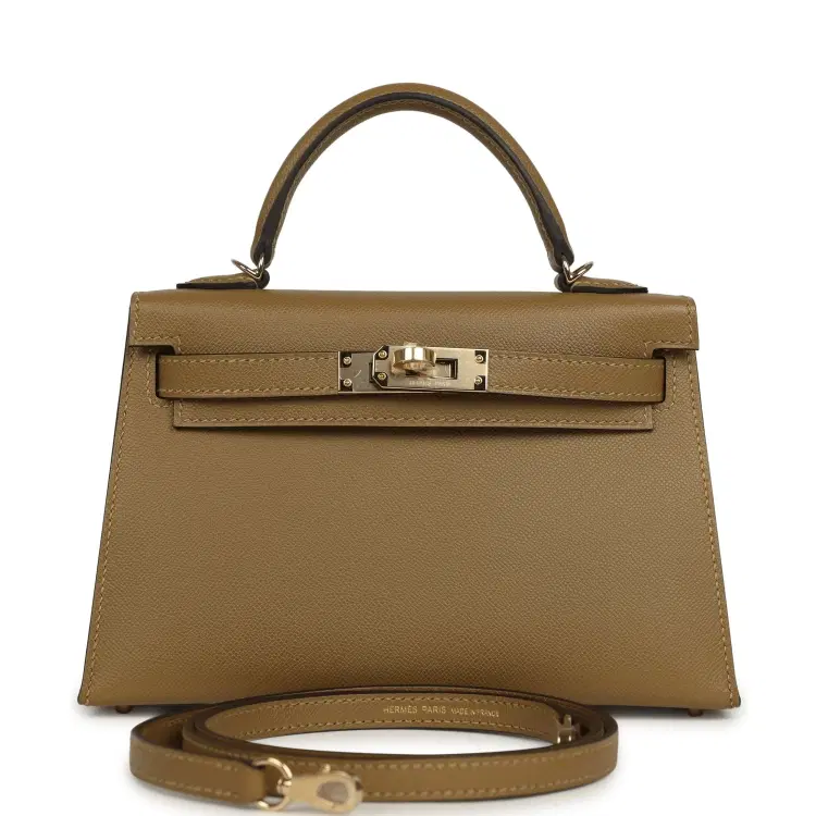 Hermes Kelly Sellier 20 Dune Madame Permabrass Hardware-Hover-Image