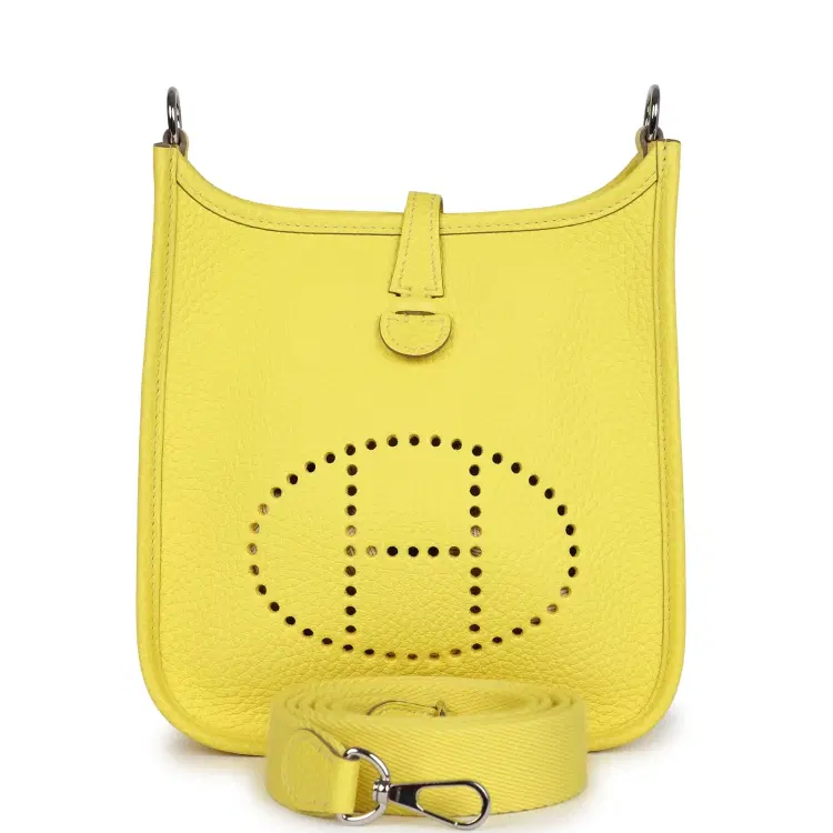Hermes Evelyne TPM Lime Clemence Palladium Hardware-Hover-Image