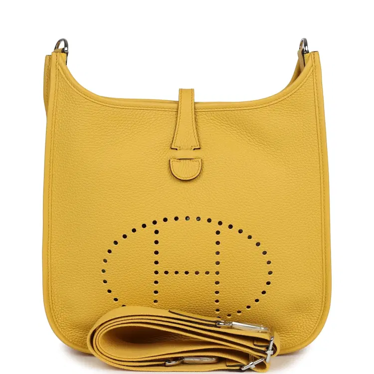 Hermes Evelyne III PM Sun Clemence Palladium Hardware-Hover-Image