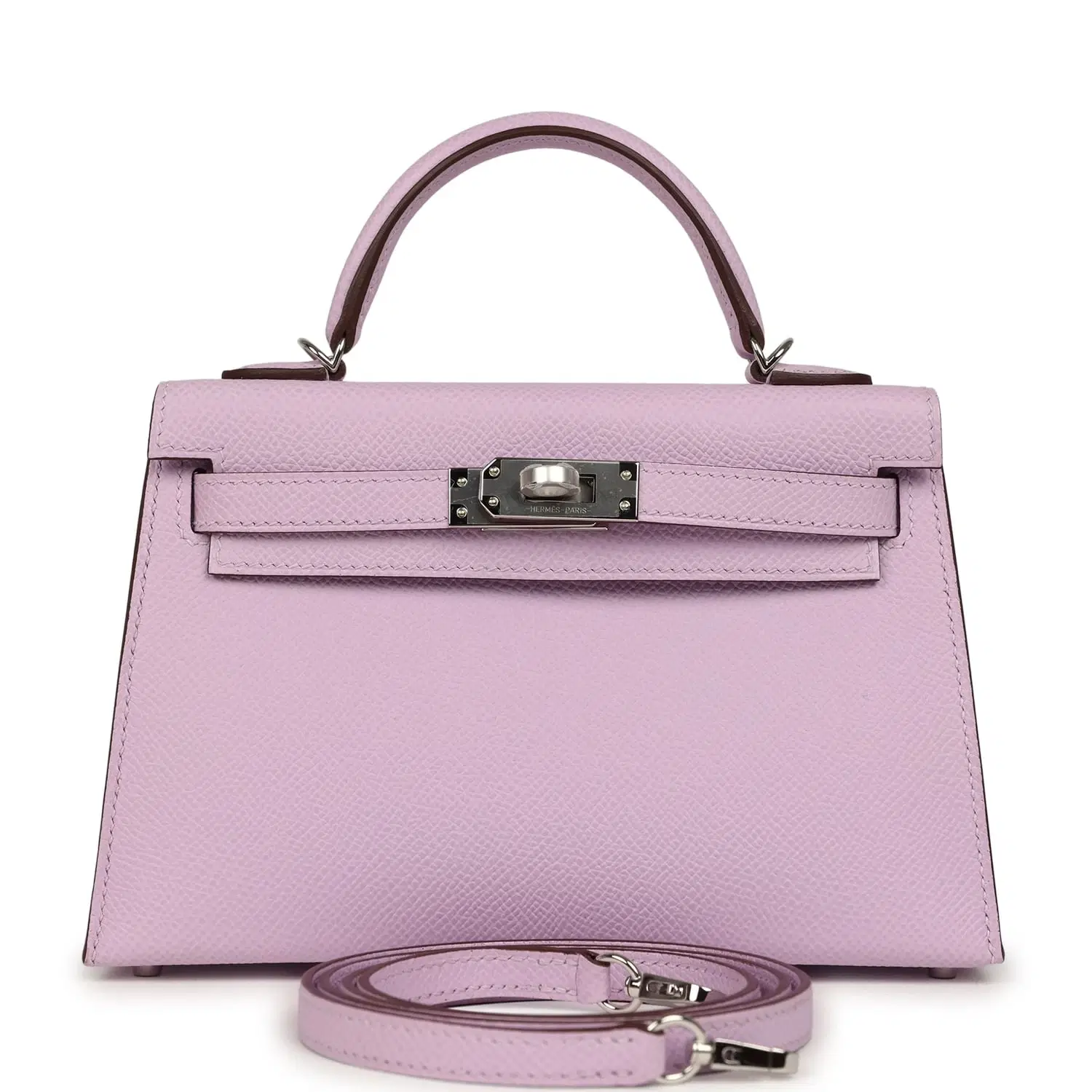 Hermes Kelly Sellier 20 Guimauve Epsom Palladium Hardware