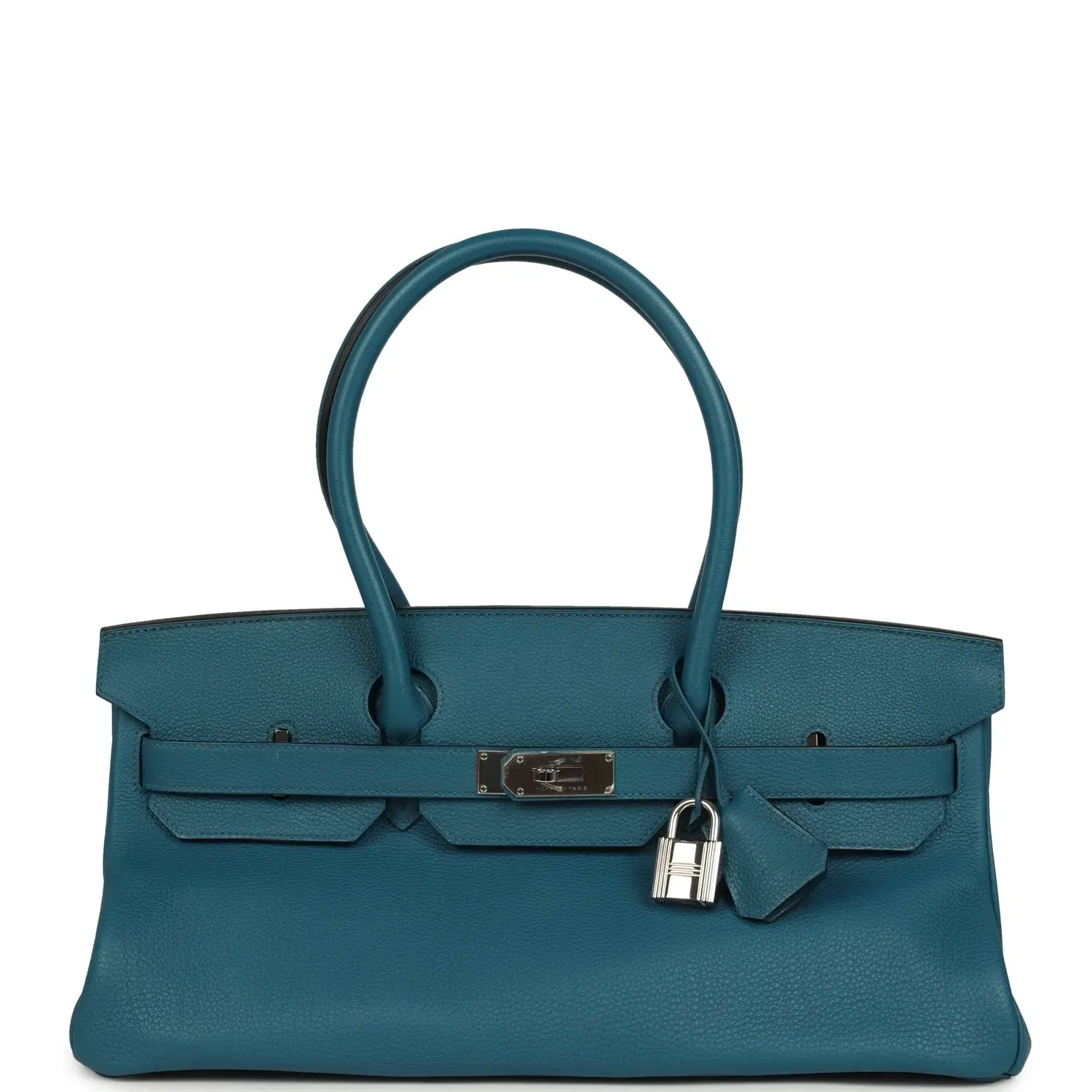 Vintage Hermes Shoulder Birkin 42 JPG Cobalt Togo Palladium Hardware