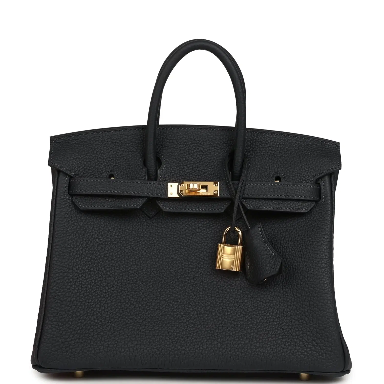 Hermes Birkin 25 Caban Togo Gold Hardware