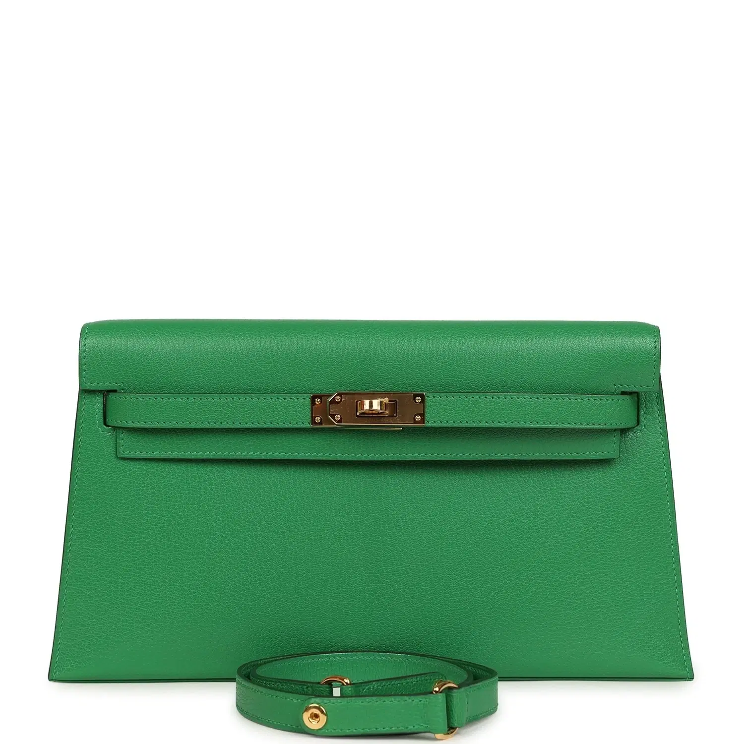 Hermes Kelly Elan Bambou Chevre Chamkila Gold Hardware